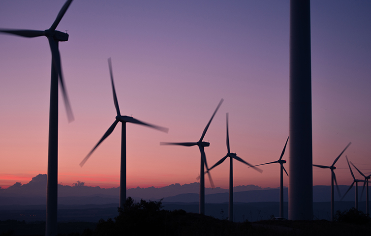 Canva - 日落时的风力涡轮机 wind turbines at sunset.jpg